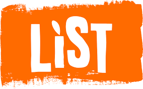 List nuts